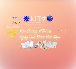THÁNG 6 – KITA KIM CƯƠNG & NGÀY GIA ĐÌNH VIỆT NAM  TÌNH THÂN – VIÊN KIM CƯƠNG HOÀN MỸ NHẤT
